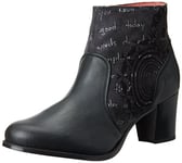 Desigual Women's CRIS Ankle Boots, Black (2000), 6.5 UK