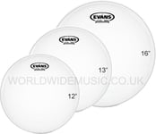 Evans G2 Clear Standard Tom Tom Drum Head Pack -  12" 13" 16"      ETP-G2CLR-S