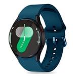 Samsung Galaxy Watch 4 / 5 / 6 / 7 / FE Tech-Protect Silikon Rem - Montego Blue