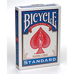 Jeu de cartes Bicycle - Coloris au dos aléatoire rouge ou bleu