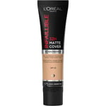 L’Oréal Paris Ansiktssminkning Foundation Infaillible 32H Matte Cover 175 Cool Undertone 30 ml (4.533,00 kr / 1 l)