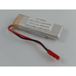 Batterie LI-Ion vhbw 500mAh (3.7V) pour drones, multicopter UDI U818A Quadrocopter