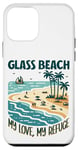 Coque pour iPhone 12 mini Mon refuge Glass Beach