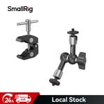 SmallRig Super Clamp and 5.8 Inches Articulating Magic Arm for Monitor/LED Light