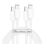 iPhone 14 Charger Cable 3m Fast Charge, [Apple Certified] Long iPhone 13 Fast Charging Lead, 3 Metres USB C to Lightning Cord Wire for iPhone 14 Pro Max/13/12 Mini/11/XS/Max/XR/X/8 Plus, iPad Air