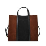 FOSSIL Carmen, Sac à bandoulière Femme, Marron, Medium