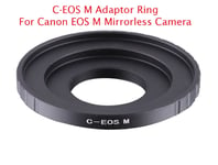 C-EOSM C-Mount Adaptor fits Cine CCTV Lens to EOSM mirrorless camera - UK STOCK