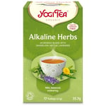 Yogi Tea, Alkaline Herbs, Organic Herbal Tea, Naturally Caffeine Free, Blend of Dandelion, Nettle and Lavender, 17 Tea Bags