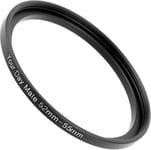 Step Up Ring, Ø 52 à 55 mm de diamètre, Compatible avec Les objectifs de Fabricants tels Que Canon, Sony, Nikon, Fujifilm, Adaptateur de Filtre pour Objectif d'appareil Photo, Step-up Rings.[G924]