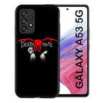 Coque pour Samsung Galaxy A53 5G Manga Death Note Noir