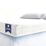 ViscoSoft - Surmatelas 120 x 190 Mémo, Surmatelas 120 x 190 memoire de Forme 5cm avec Aération Optimale et Mousse Haute Densité 50kg/m³, Housse Bambou Lavable, Surmatelas 120x190 Confort Moelleux