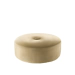 Eilersen - Wheel Ø100, 1 button Leather Cat. B 701 Texas Plus 07 - Sittpuffar - Nils Juul Eilersen - Beige