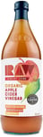 Raw Organic Apple Cider Vinegar with the Mother Unpasteurised and Unfiltered