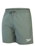 Mens Essential 16" Watershort Sport Shorts Green Speedo