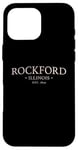 Coque pour iPhone 16 Pro Max Rockford IL - Simple Rockford IL