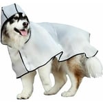 Imperméable Chien Transparent Imperméable pour Chien avec Capuchon Coupe-Vent et imperméable étanche Poignets élastiques Réglable Étanche Imperméable