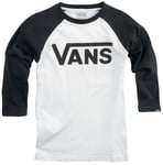 Vans kids BY VANS Classic Raglan Longsleeve black white