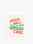 Woodmansterne Jingle Bell Croc Christmas Card