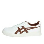 Asics Men's Japan S Sneaker, White Reddish Brown, 3.5 UK