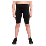 Nike DD8016 G NK DF ONE BIKE SHORT Shorts girls black/black/black/white S