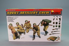 LP593 MINIART 35231 Maquette 1/35 1:35 Figurine Soviet artillery crew WWII