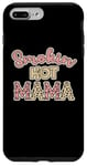 Coque pour iPhone 7 Plus/8 Plus Retro Smoking Hot Mama Cheetah Rose Blush Sexy Mom