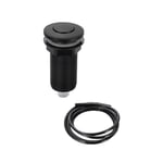 Matte Black Garbage Disposal Air Switch Kitchen Grinder  Sink Drain