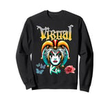 Visual Kei Japanese Streetwear Glam 80s Rock Aesthetic Sweatshirt