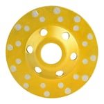 Disque de ponçage pour meule diamantée 100 mm/4 po pour le polissage de la pierre, du béton et de la céramique