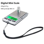 High Precision Digital Scale 200g 0.01g Electronic Scale  For Jewelry Gold