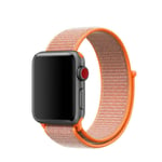 Apple Watch Series 4-6 44mm Armband i nylon, Orange