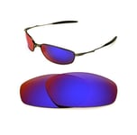 NEW POLARIZED CUSTOM LIGHT +RED LENS FOR OAKLEY WHISKER SUNGLASSES