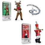 🎄Lot 2 FigPin Disney Parks - Renne 1476  &  Toy Soldier 1477 - Limitées Noël🎄