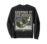 Funny Vinyl Record Art Vinyl Records Lover Album Men Women Sweatshirt