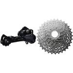 SHIMANO Sora 3500 Road Bike Rear Mech Derailleur 9 Speed & CASSETTE HG400 9 speed 11-34