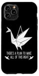 iPhone 11 Pro Break Me Out of This Prison Origami cute marriage couple Case