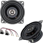 Enceintes 2 Voies Haut-Parleur 10 cm 100 Watts Compatible avec Renault Clio/TWINGO