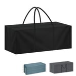 LAMUNI Sac de Rangement pour Coussin de Jardin, 420D Oxford Housse de Rangement de Coussins Imperméable Sac de Rangement Coussin Exterieur Housse de Rangement pour Sapin de Noel, 125x40x55cm