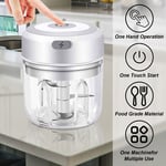 Cordless Garlic Food Chopper Electric Vegetable Chopper Grinder Blender Crusher