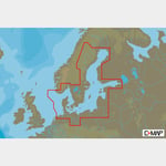 C-MAP Elektroniskt sjökort 4D - Östersjön & Danmark