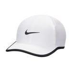 Nike Unstructured Featherlight Cap Vit - Lätt och Ventilerande Löparkeps för Träning - Handla nu på Loparshop.se!