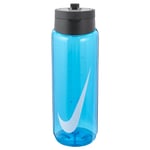 Nike Unisex Renew Recharge Tritan Water Bottle (Blue Fury) - One Size