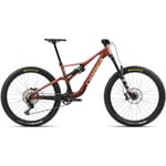 Täysjousitettu Maastopyörä Orbea Rallon M20 Mars Red Gloss/Black Matt