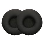 2x Earpads for Jabra Biz 2300 USB Duo Biz 2300 QD Biz 2300 USB MS in PU Leather 