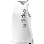 adidas W Boxed Camo TK Débardeur Femme, White/Black, FR : XXS (Taille Fabricant : 2XS)