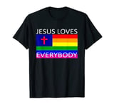 Jesus loves everybody pride gay T-Shirt