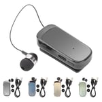 Retractable Wireless Headphones BT5.2 Earphones Clip On Earpiece Comfortable