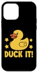 Coque pour iPhone 12 mini Canard en caoutchouc Duck It