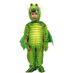 Legler Small Foot Company (Smb5V) - 5636 - Déguisement pour Enfant - Costume - Dragon, Taille unique, Vert