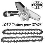 Chaine pour tronçonneuse stihl GTA26 LOT de 2chaines